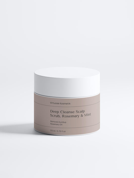 Deep Cleanse Scalp Scrub, Rosemary & Mint